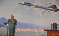 Rollout Ceremony of 50th JF-17 Thunder Aircraft at Pakistan Aeronautical Complex (PAC) Kamra
