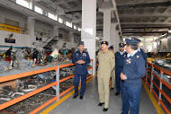 Chairman Joint Chiefs of Staff Committee Visit to Pakistan Aeronautical Complex (PAC) Kamra