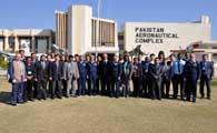 Foreign services visit to Pakistan Aeronautical Complex (PAC) Kamra