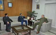 Commander Iraqi Air Defence Visit to Pakistan Aeronautical Complex (PAC) Kamra